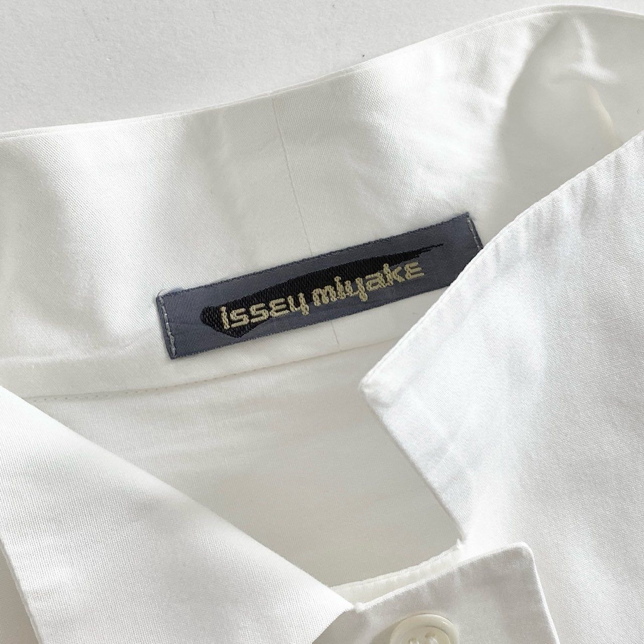 7i17 80s ISSEY MIYAKE イッセイミヤケ 筆タグ 長袖シャツ ドレス