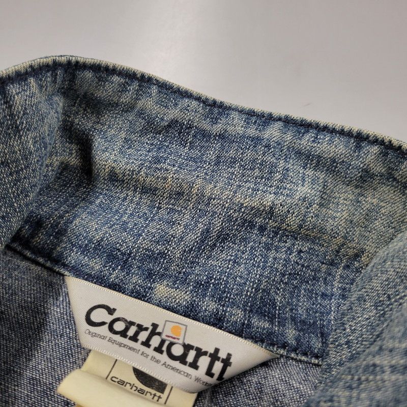 中古品】Carhartt カーハート COVERALLS DENIM JACKET 00108-095