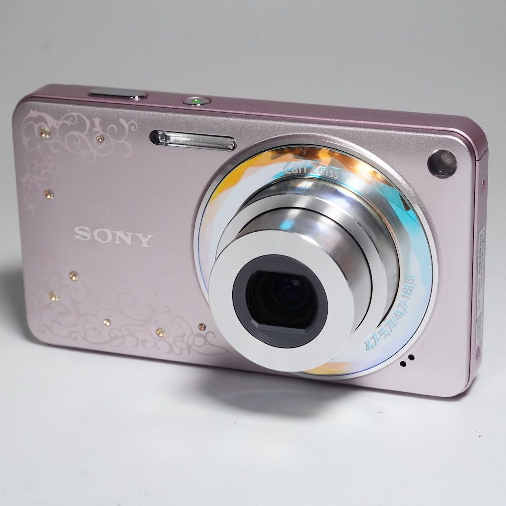 SONY Cyber-shot DSC-W350D ピンク 元箱 デジタルカメラ コンデジ