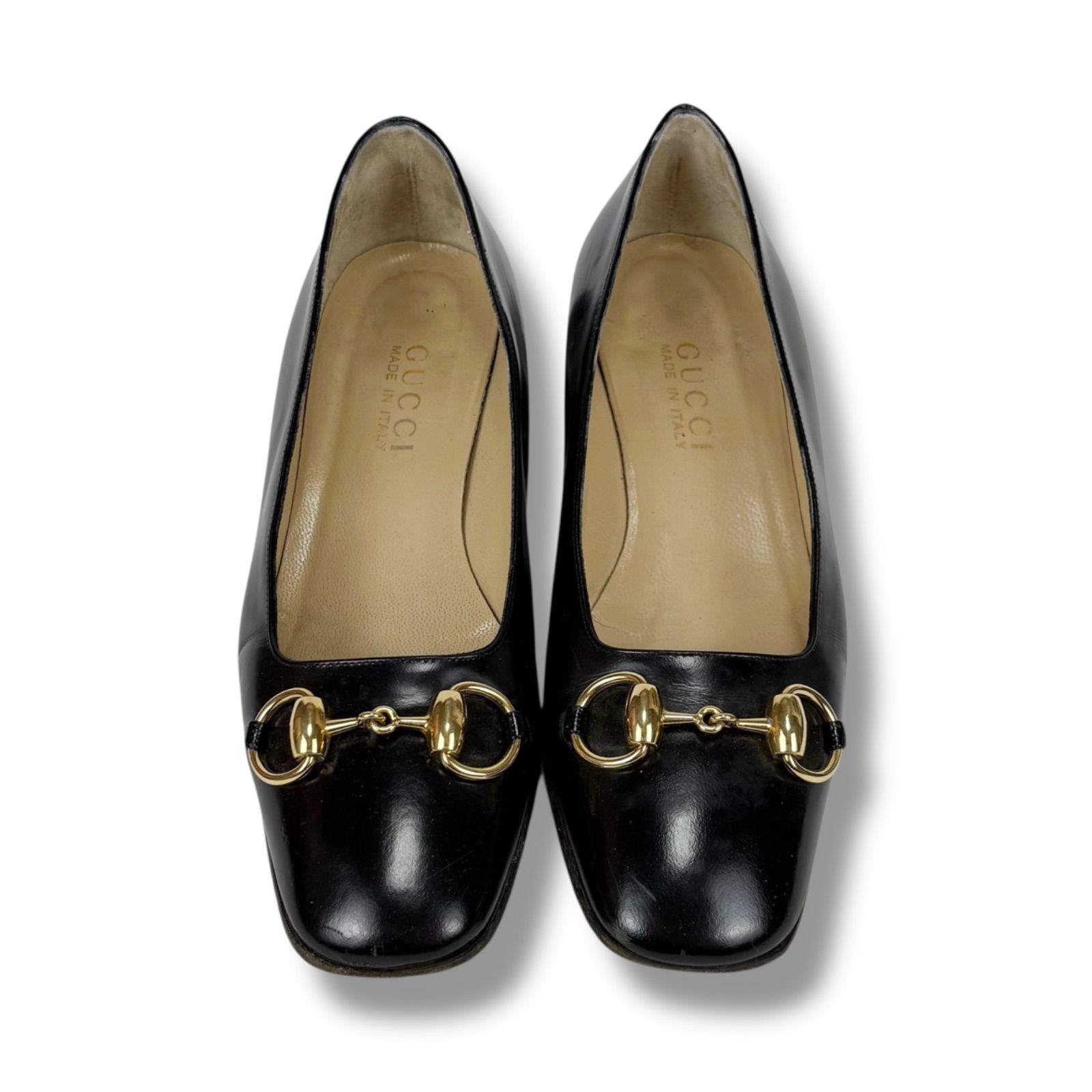 グッチ　GUCCI　ホースビットパンプス 36(23．5cm) 黒 グッチ GUCCI ホースビットパンプス 36(23．5cm) 黒