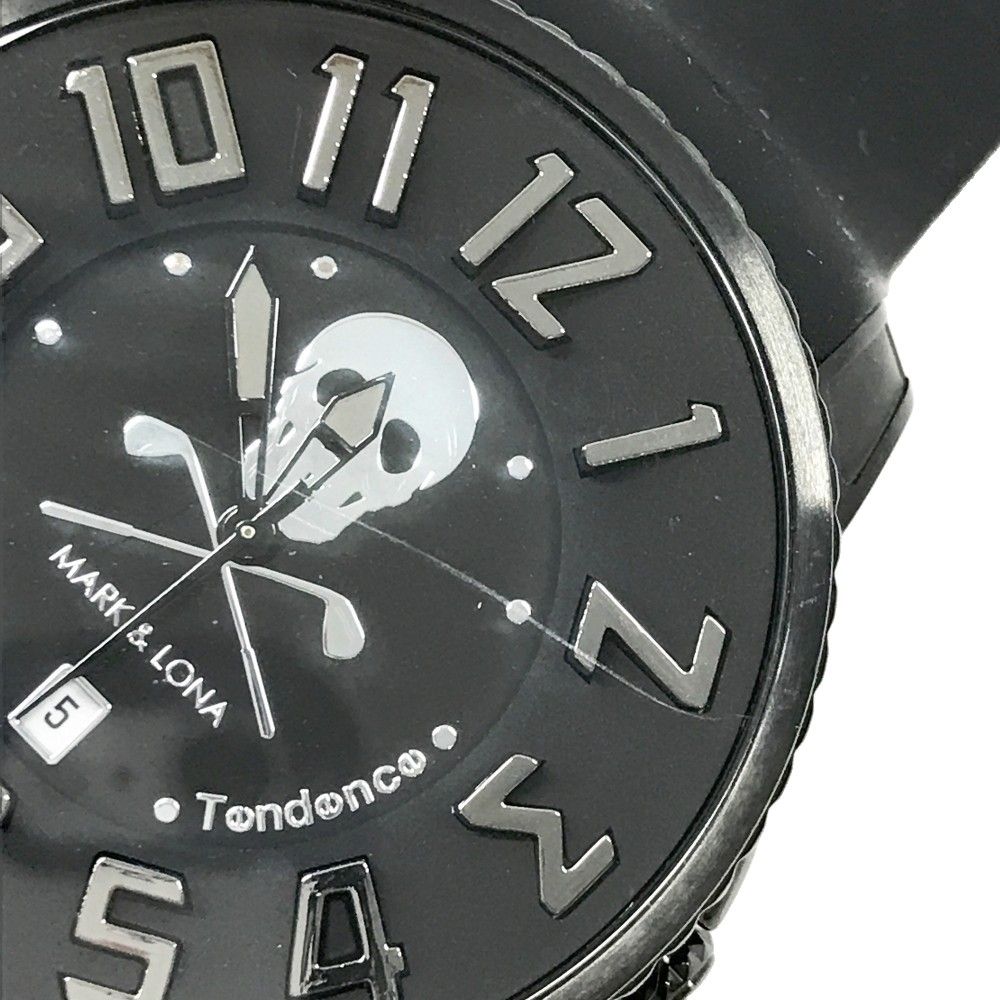 MARK&LONA マークアンドロナ ×Tendence 腕時計  ブラック系  [240101432596] ゴルフウェア ストスト MARK&LONA マークアンドロナ ×Tendence 腕時計 ブラック系