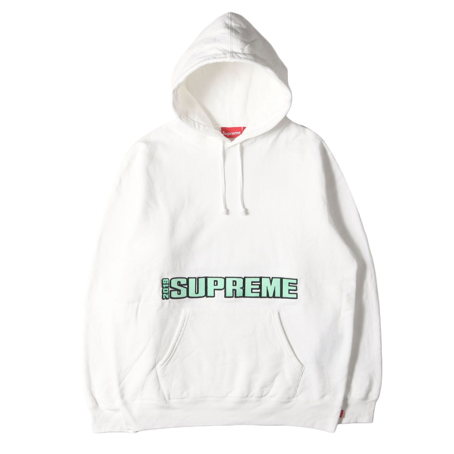 美品】Supreme シュプリーム パーカー ホワイト 白 サイズ:XL 