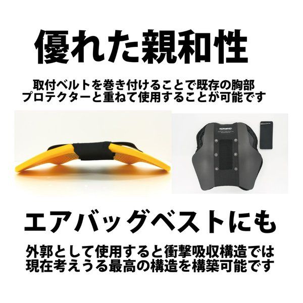 バイク用 ドライカーボンチェストシールド