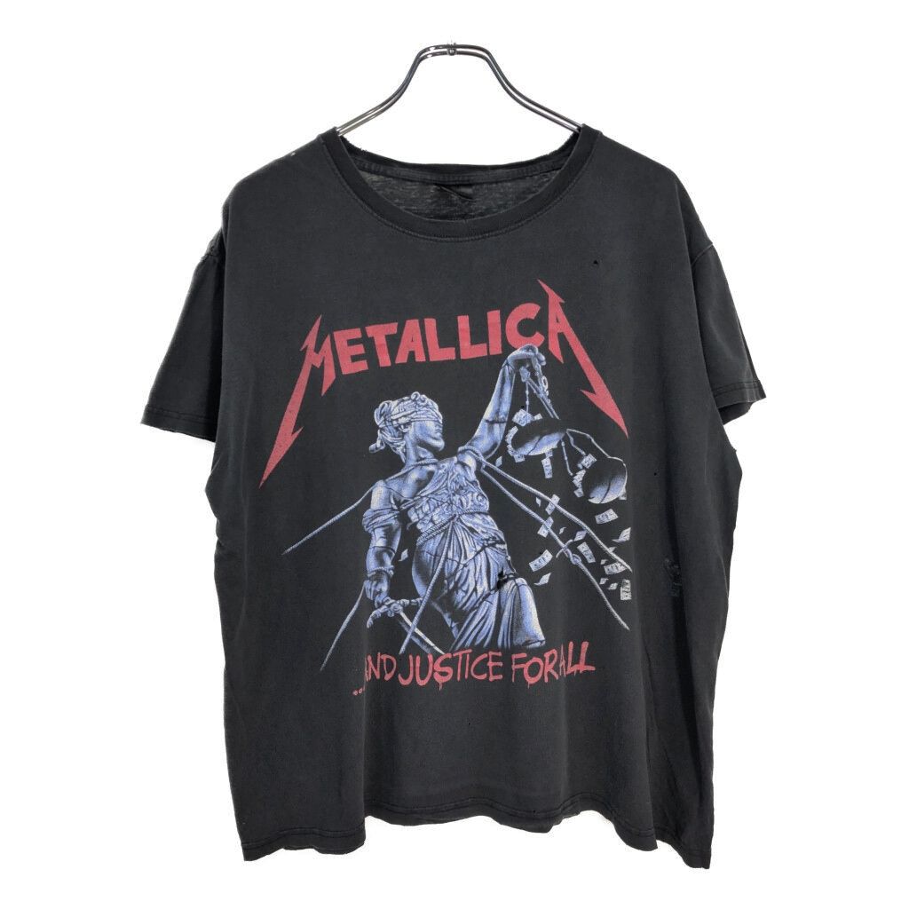 METALLICA メタリカ メタル・ジャスティス 半袖Tシャツ バンド 