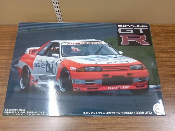 フジミ 1/12 SKYLINE GT-R (BNR32) ユニシアジェックス 1/12 AXES5 ユニシアジェックス スカイライン (BNR32 1993年 JTC