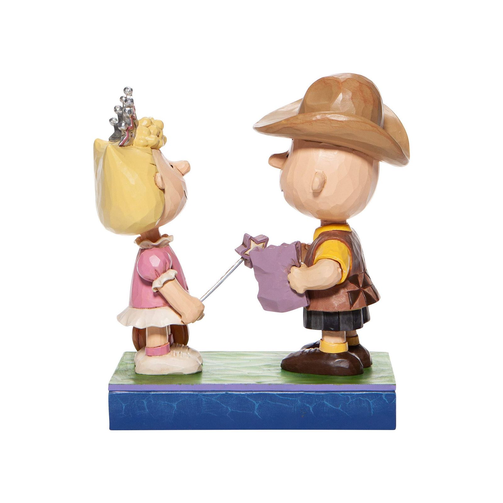 enesco Jim Shore チャーリーブラウンu0026サリー トリック オア トリート 6006944 W12×H14×D6cm  JIM SHORE】フィギュア チャーリーブラウン -Holding Snoopy- | GUND ちー様 専用 (おまとめ品) 3セット ぬい服 ハロウィン