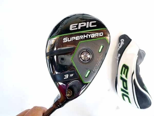 キャロウエイ EPIC スーパー ハイブリッド ユーティリティ Diamana 55 for Callaway U3 18度 S 日本仕様