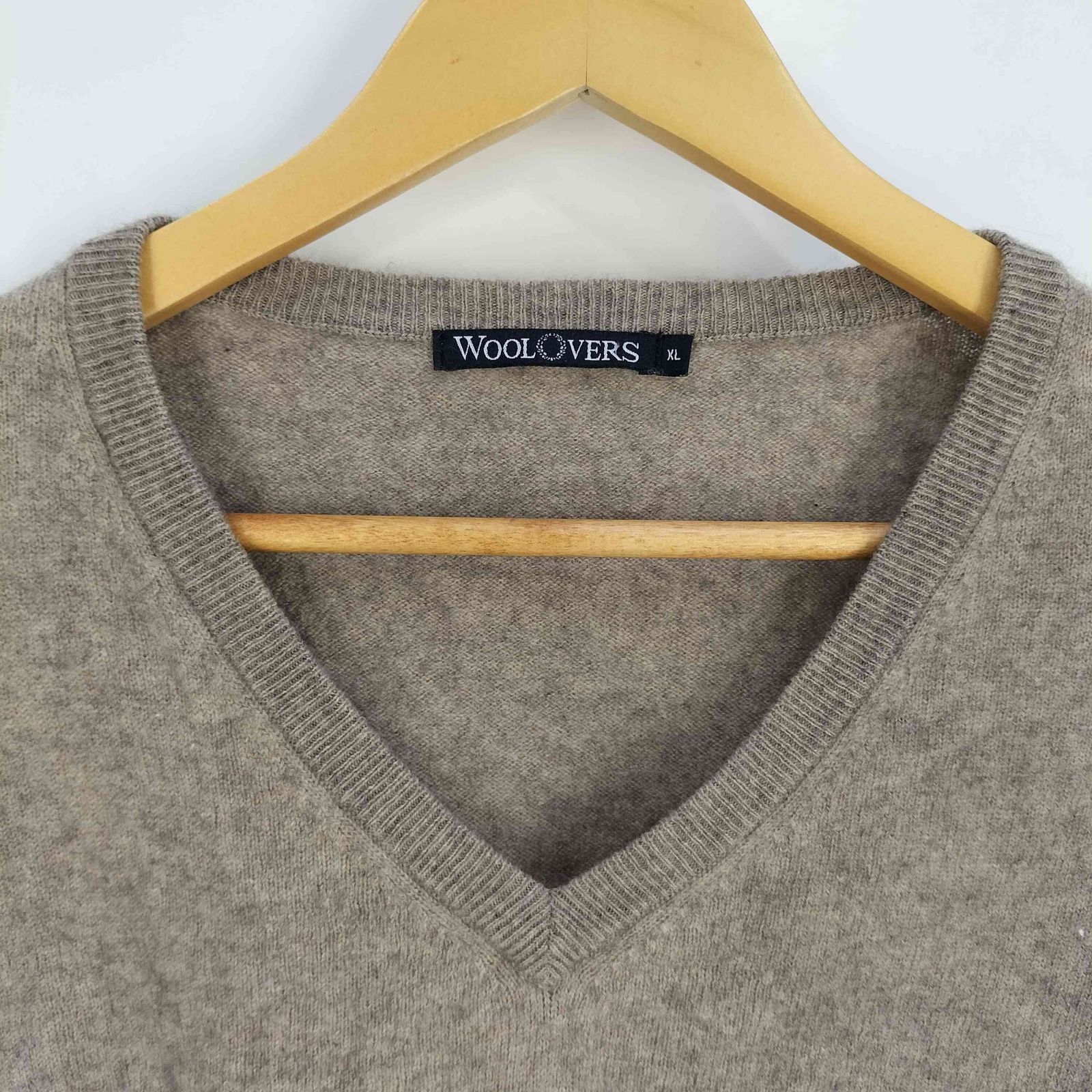 90s Y’s for men Vネックウールセーター ユーズドフルギ USED古着 90s ウール カシミヤ Vネックニット