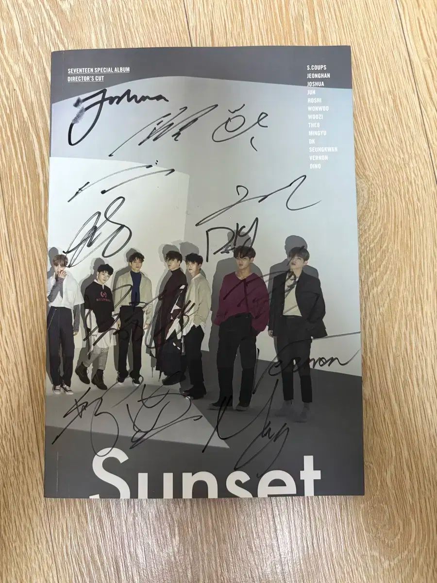 SEVENTEEN サイン入りCD NOT FOR SALE SEVENTEEN サイン入りCD NOT FOR