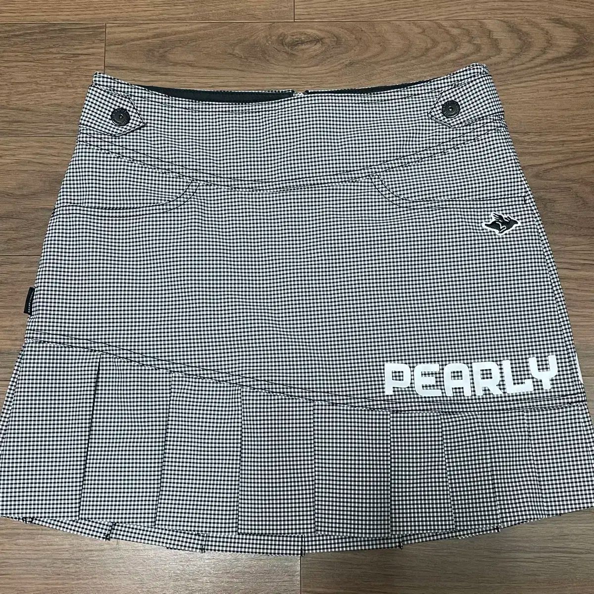 PEARLY GATES - パーリーゲイツ　ブラウンチェックスカート PEARLY GATES（パーリーゲイツ）の「【PEARLY GATES】コットン