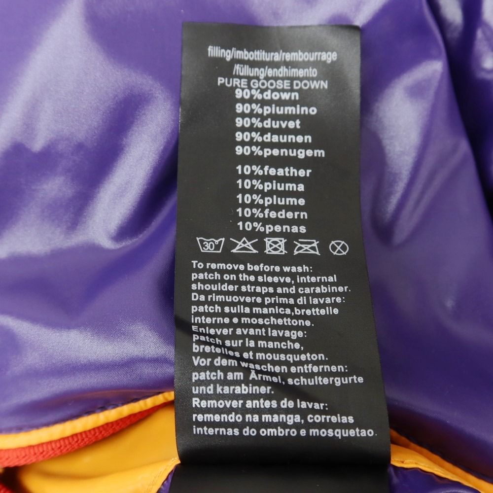 中古】アフターラベル afterlabel ナイロン フーデッド ダウン