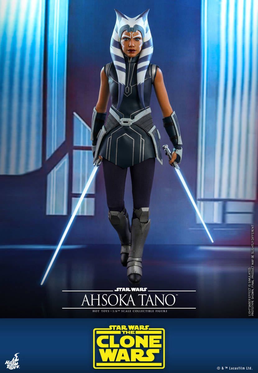 ホットトイズ 1/6 スター・ウォーズ：クローン・ウォーズ アソーカ・タノ 未開封新品 マンダロリアン TMS021 Ahsoka Tano  HOTTOYS - メルカリ