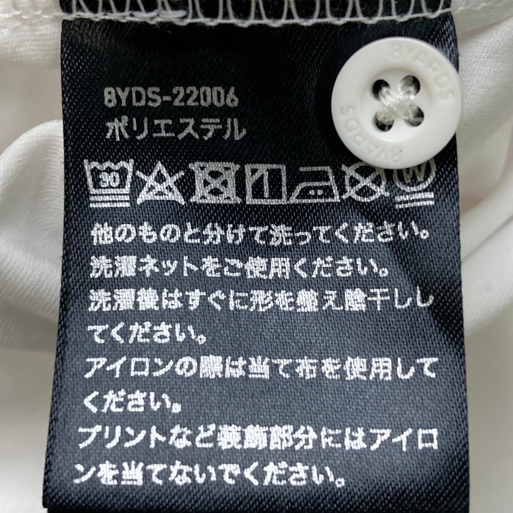 サイズ：M 8YARDS ハチヤーズ 半袖ポロシャツ ホワイト系