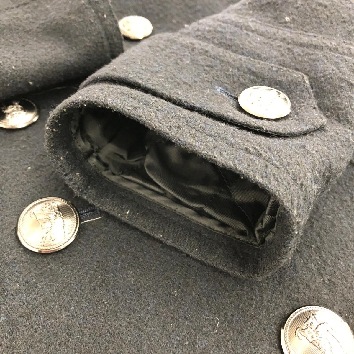 BURBERRY BLACK LABEL バーバリーブラックレーベル ナポレオン Pコート