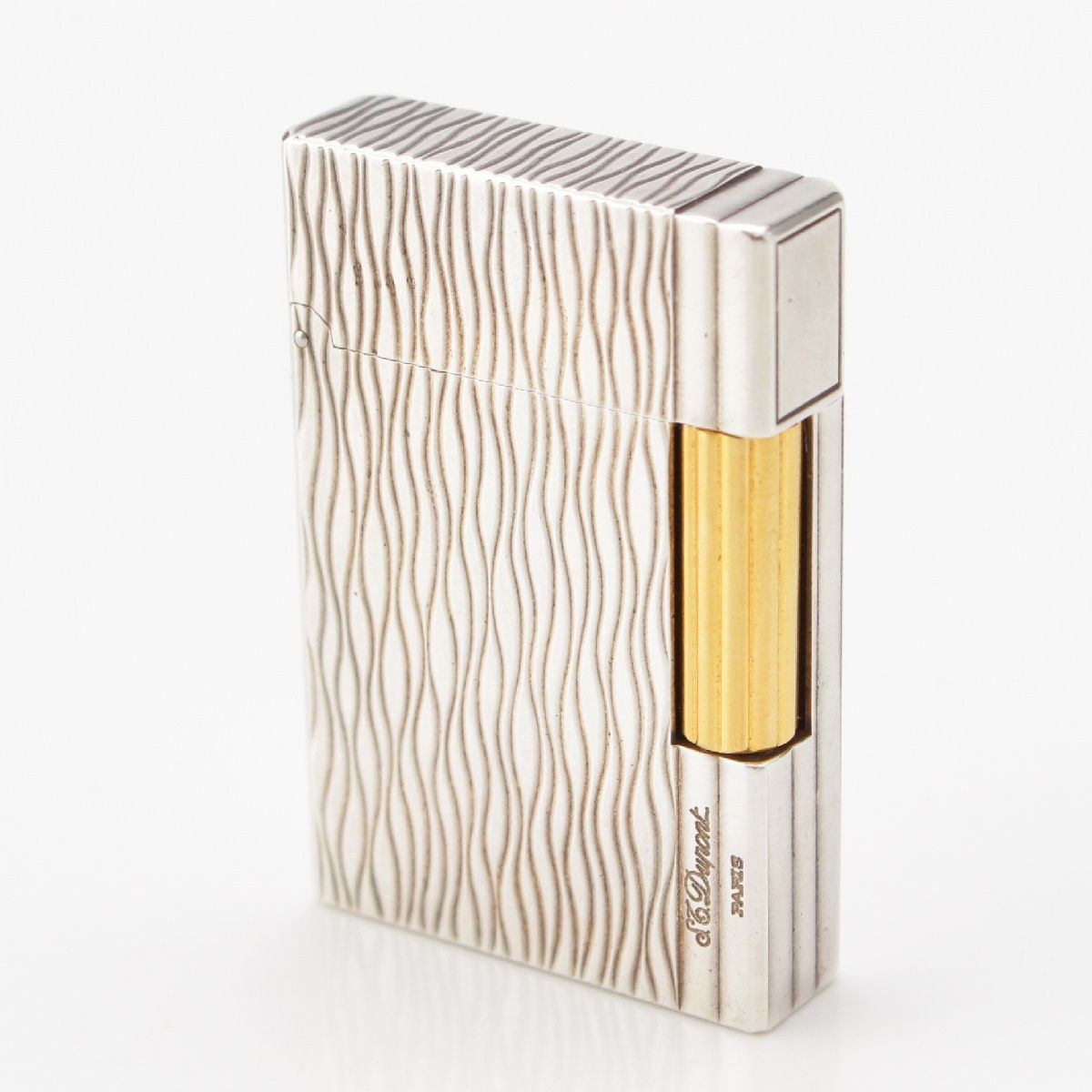 デュポン ギャッツビー ローラー ガス ライター 喫煙具 シルバー