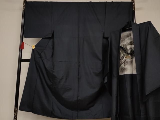 平和屋着物男性　本場大島紬　アンサンブル　80亀甲　正絹　逸品　AAAO0780jd