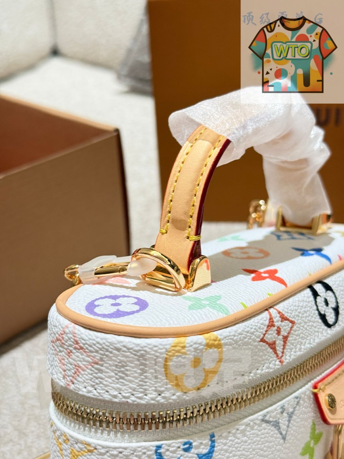 ルイ・ヴィトン モノグラム バッグ 今日WTO】Louis Vuitton ルイヴィトン ホワイトマルチカラー