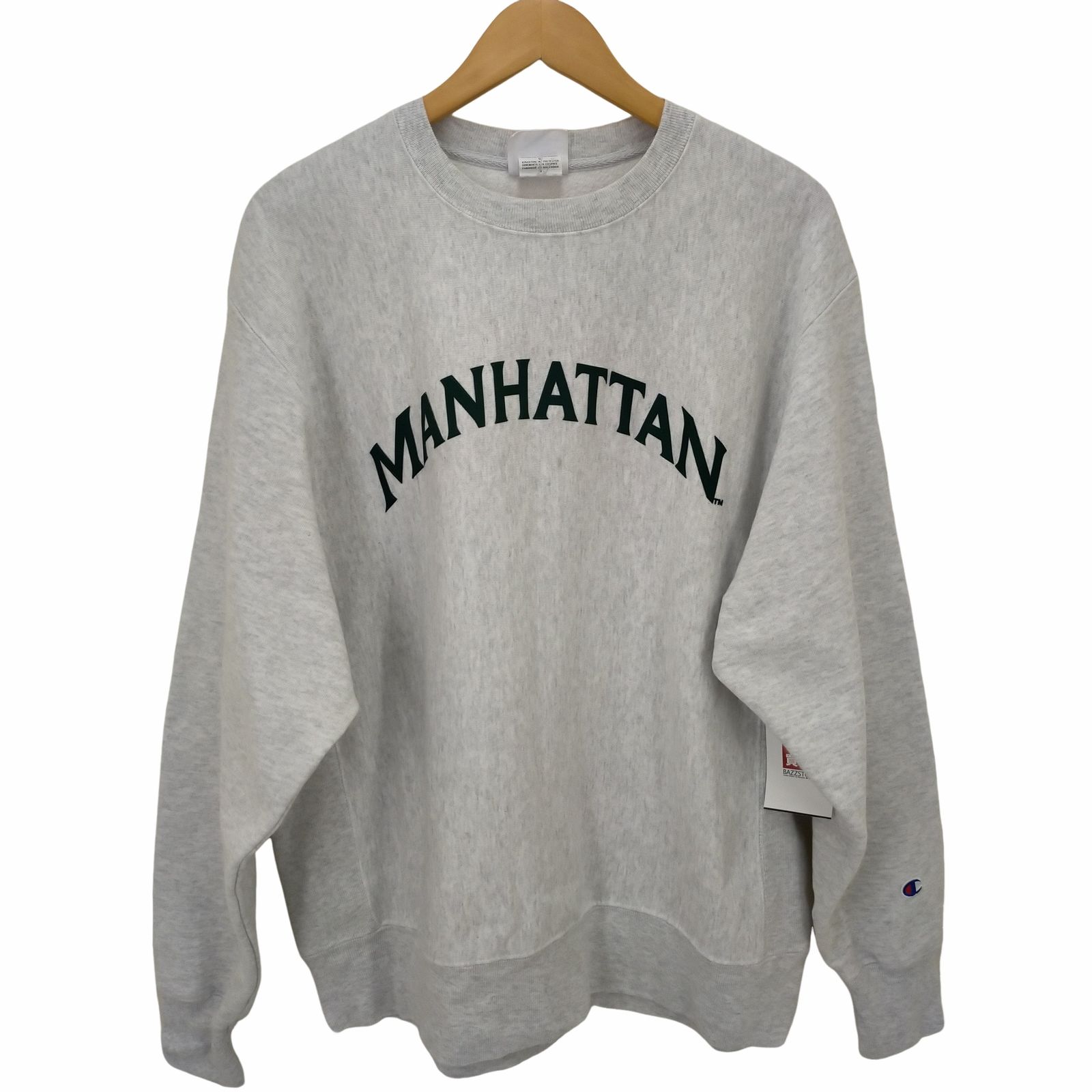 チャンピオン Champion MANHATTAN COLLEGE REVERSE WEAVE メンズ L 