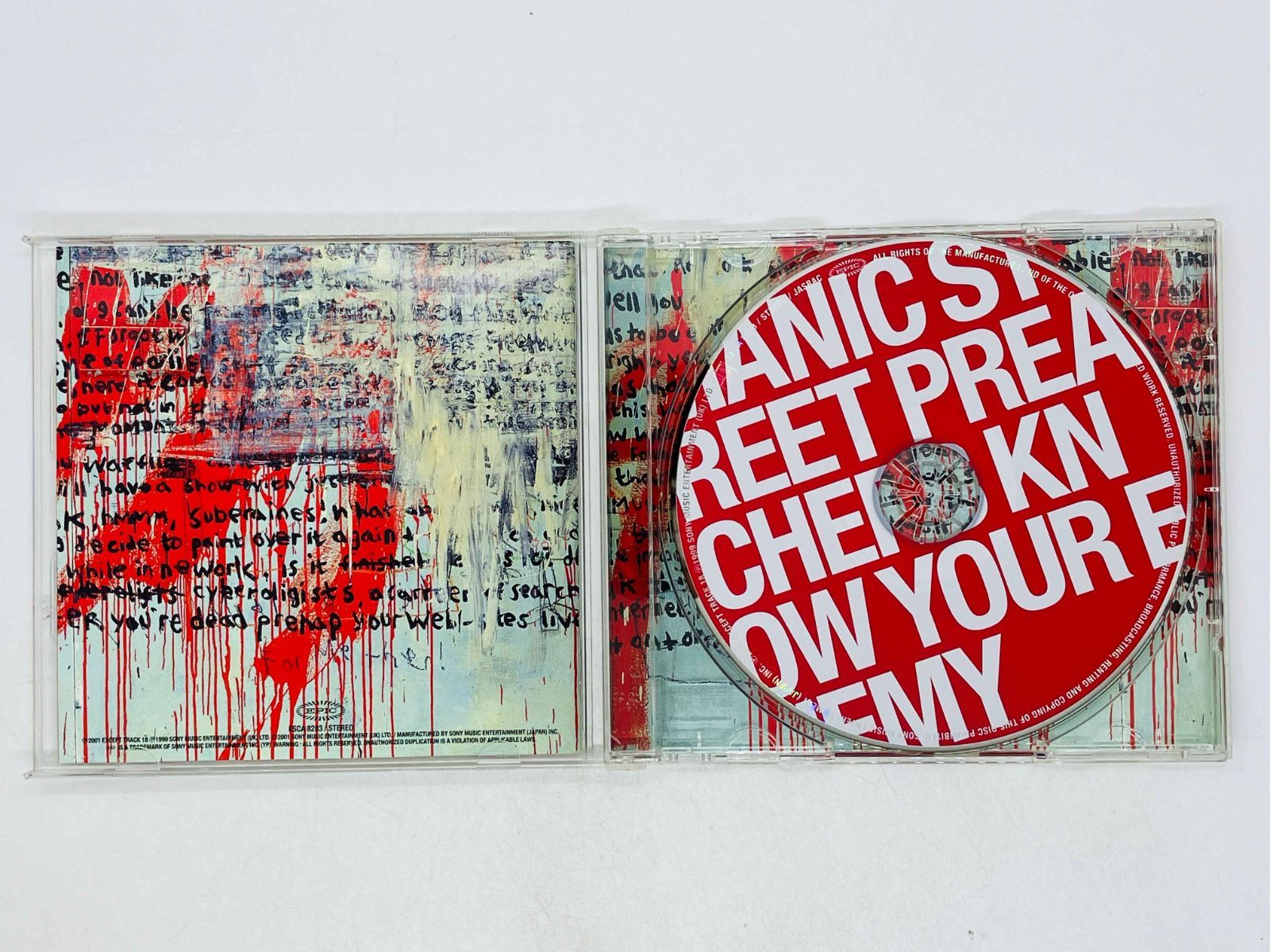 レビュー高評価の商品!の商品をすべて PREACHERS STREET MANIC CD / マニック / ENEMY YOUR KNOW 邦楽