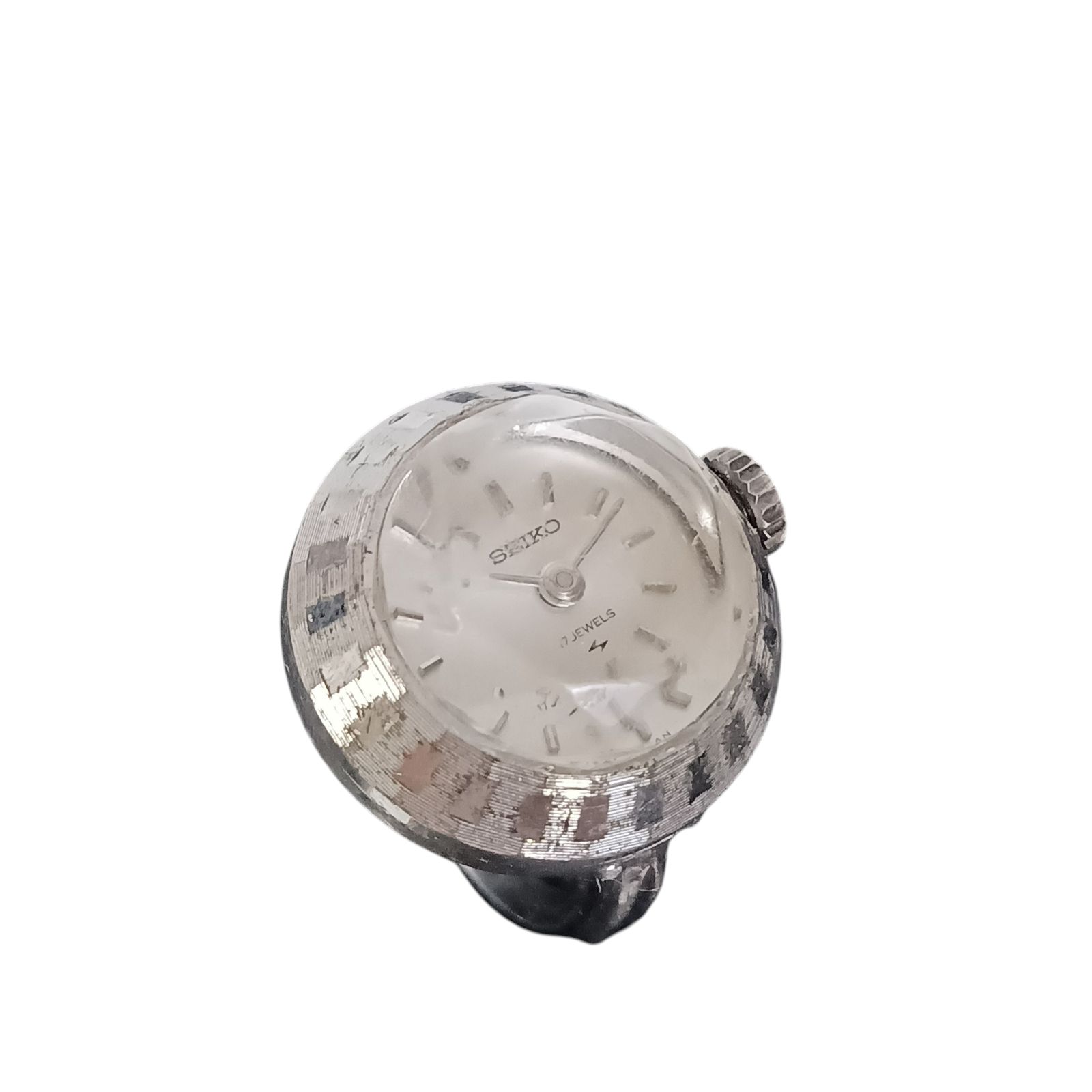 SEIKO リングウォッチ 手巻き カットガラス 17-0840 SEIKO リングウォッチ 手巻き カットガラス 17-0840