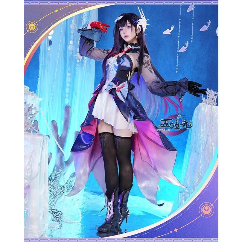 五次元 崩壊スターレイル コスプレ スタレ セイレンス 衣装 ウィッグ 靴 追加 ft 251791