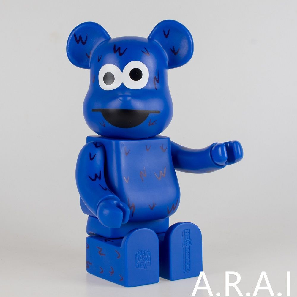 新品未使用】【割引価格】【数量限定】 ベアブリック BE@RBRICK セサミストリート 400% 28センチ クッキーモンスター エルモ オスカー  ブルー レッド グリーン 2体セット - メルカリ