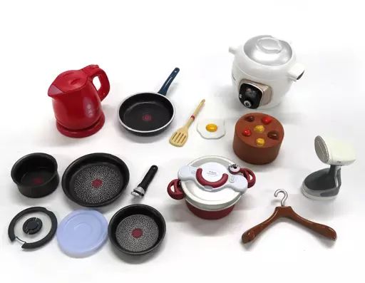 トレーディングフィギュア　全6種セット 「T-fal (ティファール) ミニチュアコレクション」 ケンエレファント直営店限定 中古】トレーディングフィギュア 全6種セット 「T-fal