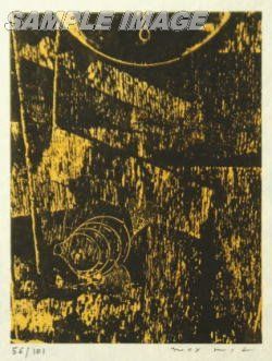 マックス・エルンスト 版画 かわいい仔羊「ニコラ・フラメル」【額縁無し】Max Ernst#FA980009