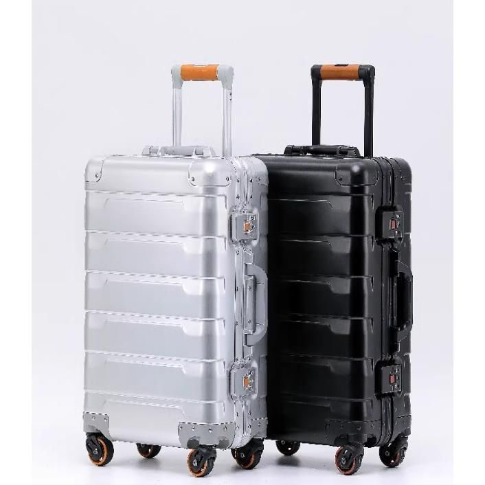 スーツケース アルミ合金ボディ キャリーケース トランク キャリーバッグ 全2色 機内持ち込み 出張 旅行 TSAロック アルミ合金ボディ YT21