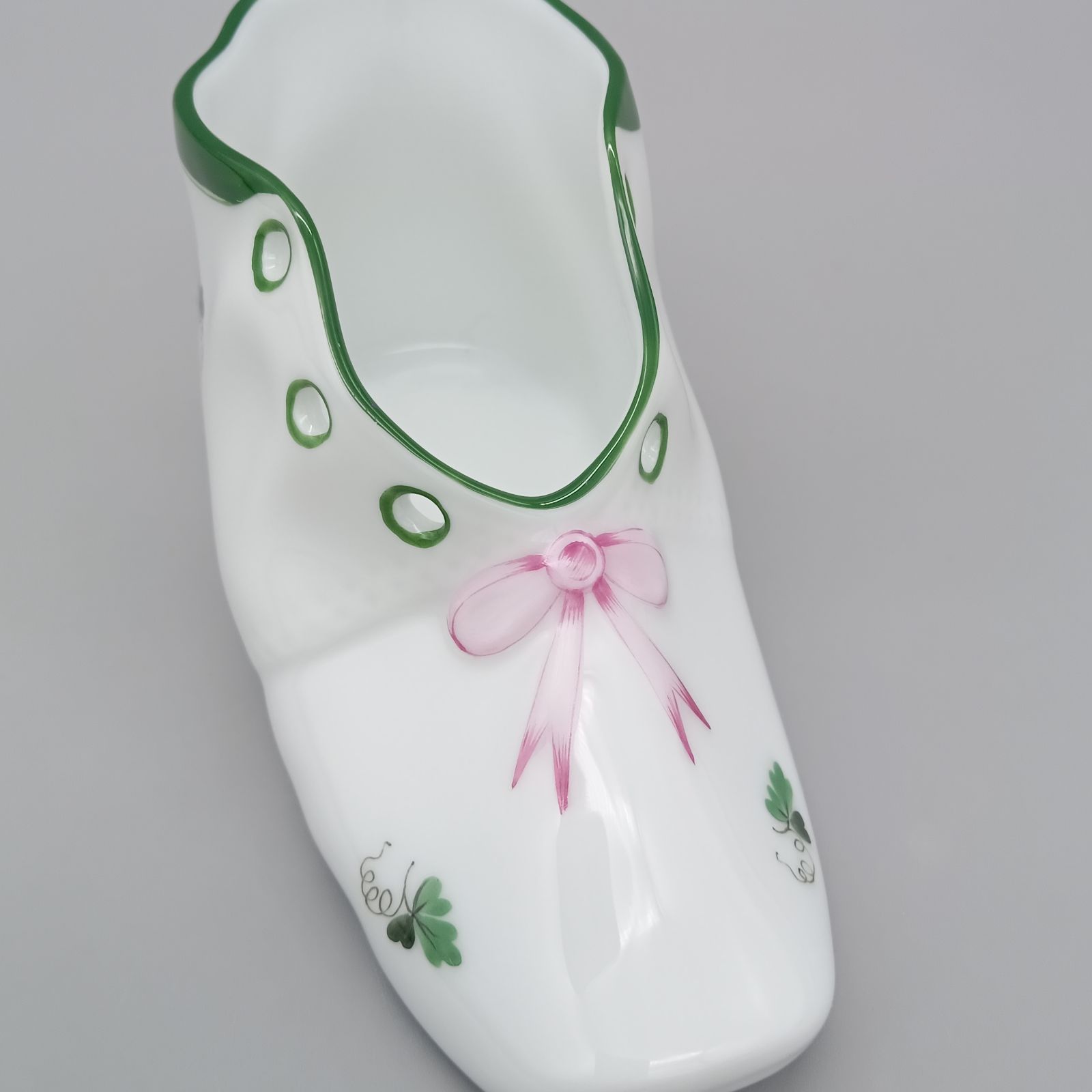 ヘレンド ウィーンのバラ 購入 シューズ フィギュリン 靴 HEREND