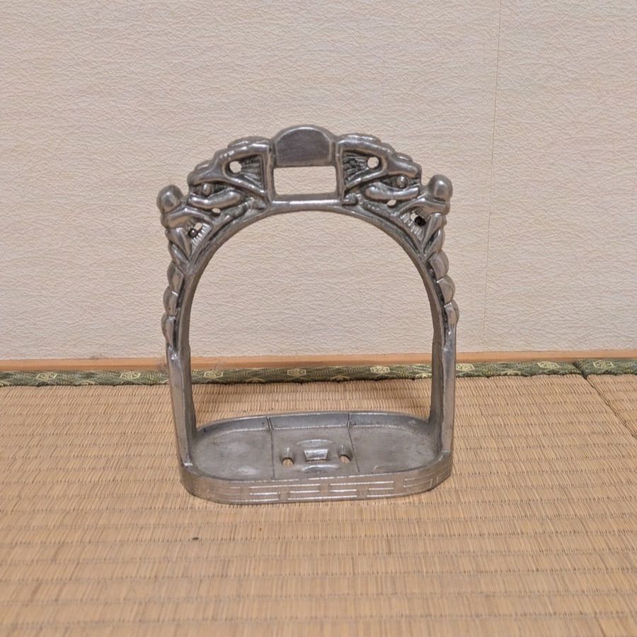 鎧 鉄製 馬具 時代物 アンティーク インテリア 置物 鎧 鉄製 馬具