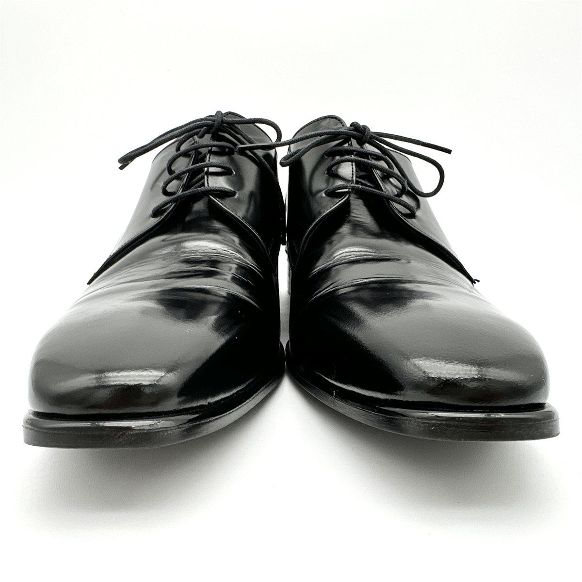 BENIR ドレスシューズ 本革 プレーントゥ ブライダル ブラック 2160T