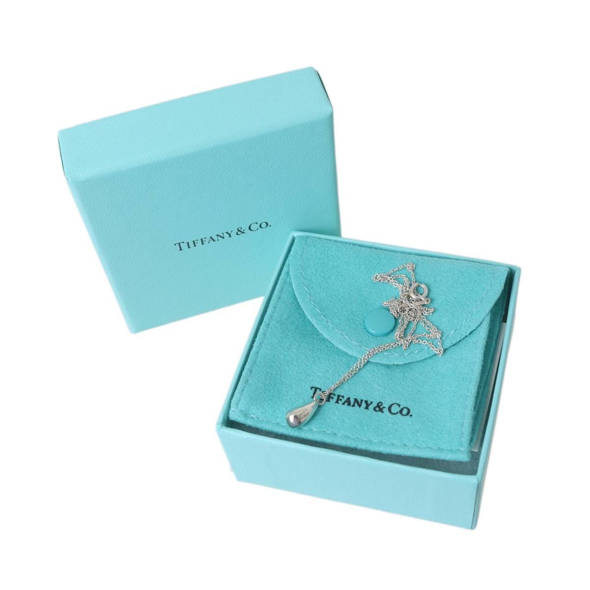 ブランド別 Tiffany&Co./ティファニー ティアドロップネックレス Sv925 