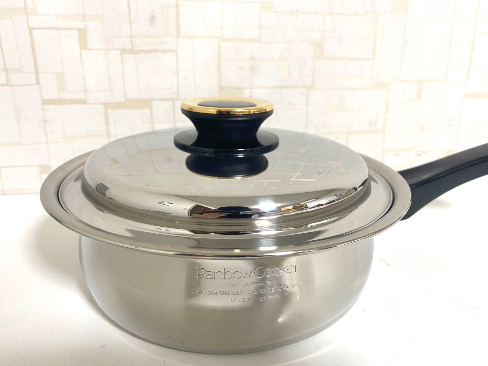 タッパーウェア レインボークッカー 片手鍋 19cm Rainbow Cooker 片手鍋 19cm タッパーウェア レインボークッカー 片手