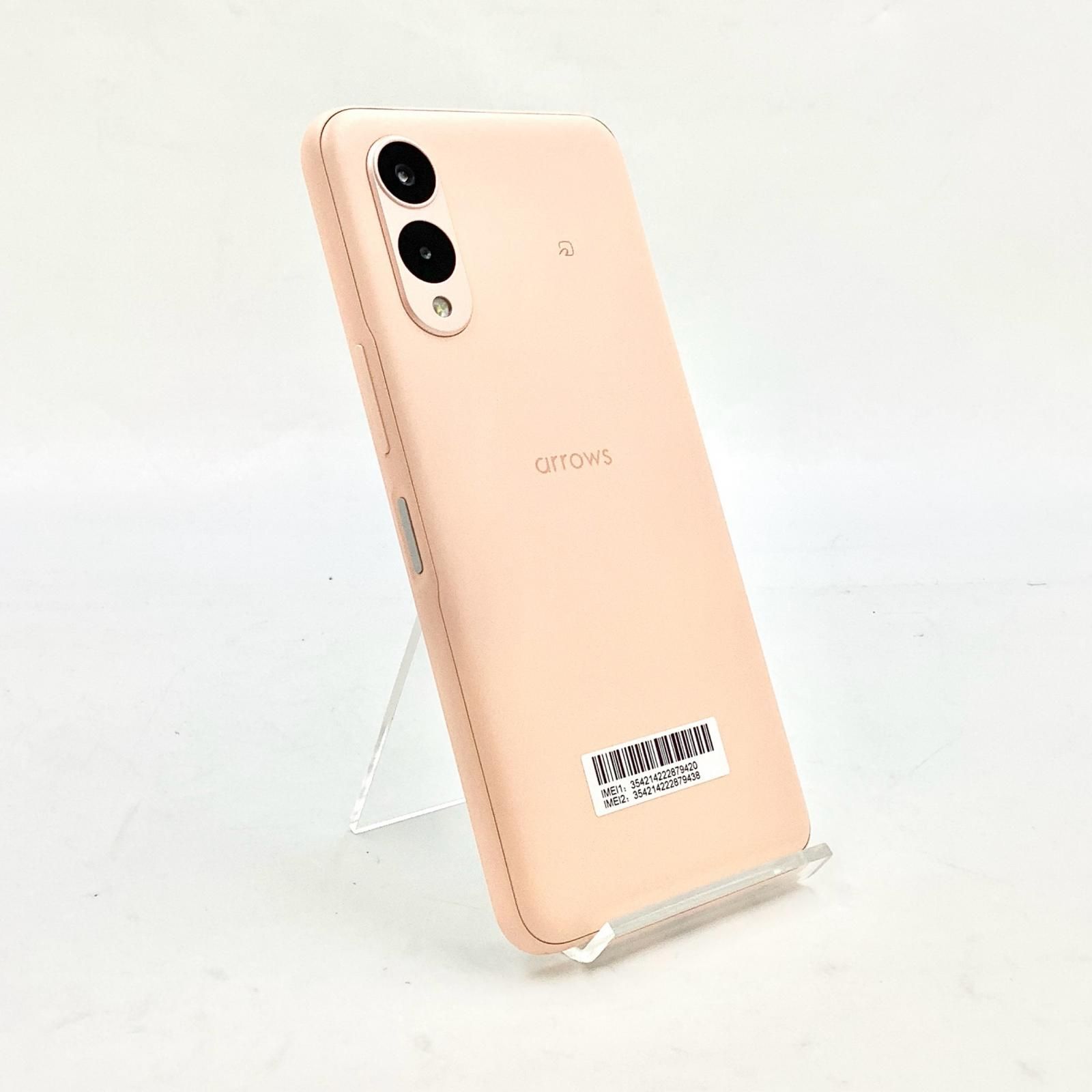 富士通 arrows We2 64GB ライトオレンジ docomo SIMフリー F-52E 白