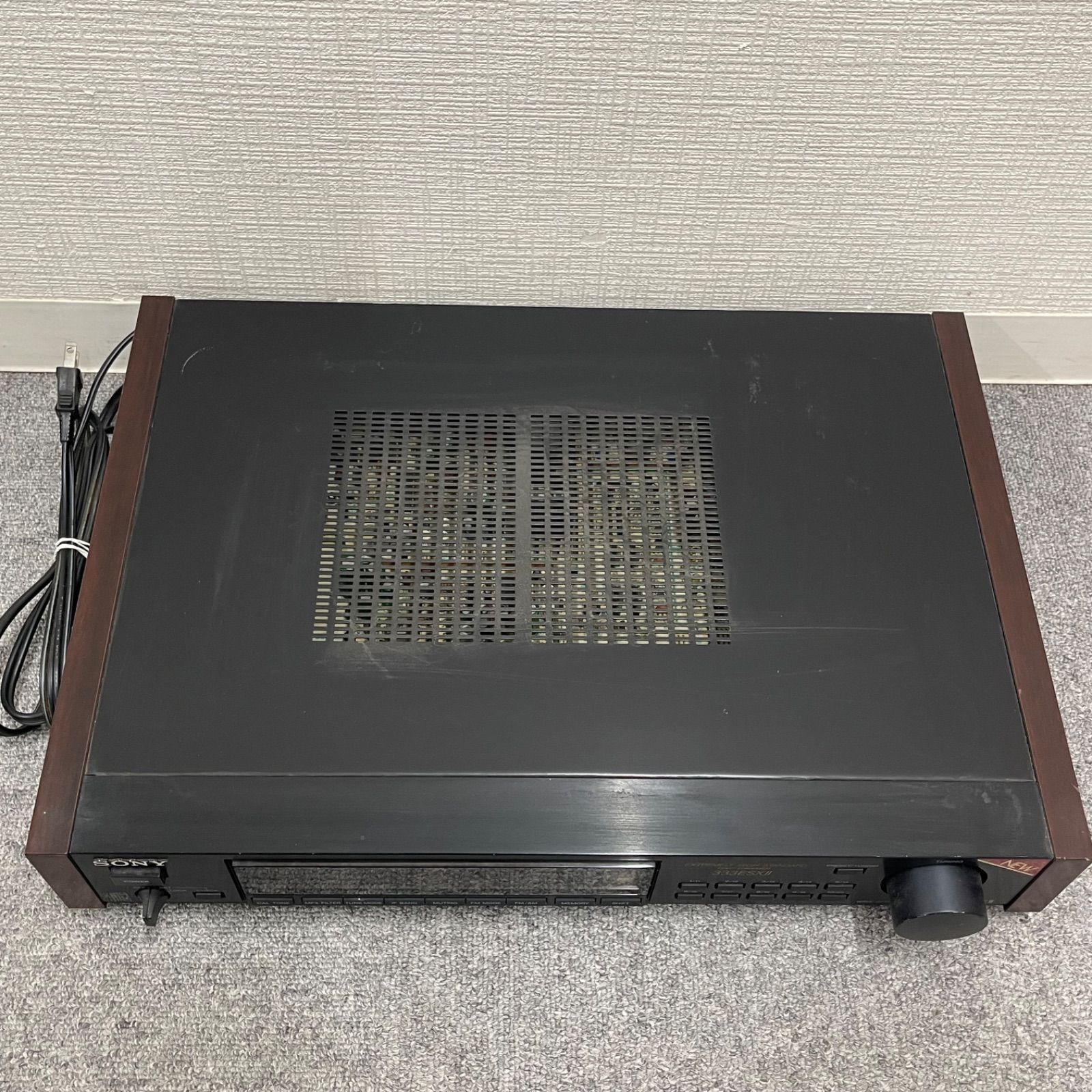 NPA】ジャンク SONY ソニー FM AM チューナー ST-S333ESX Ⅱ レトロ