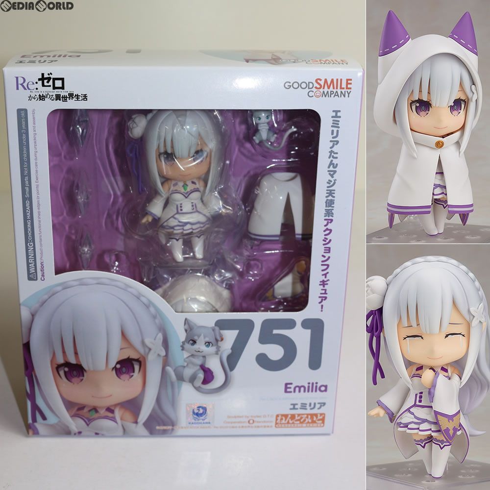 ねんどろいど 751 エミリア Re:ゼロから始める異世界生活 完成品