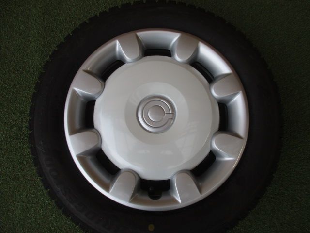 み ダイハツ純正スチール ムーヴキャンバス 155 65R14 スタッドレスタイヤ４本SET ムーヴ タント ミライース