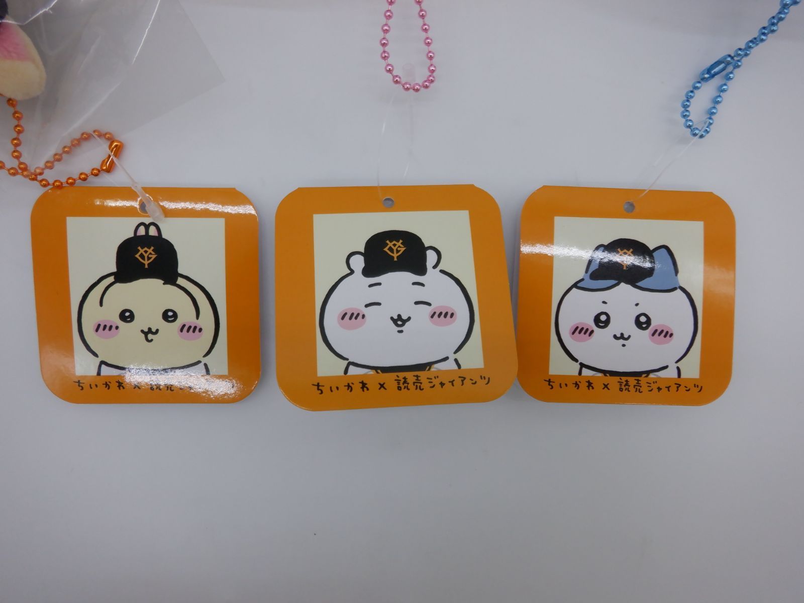 ちいかわ 読売ジャイアンツ マスコット 6個セット ちぃかわ 読売ジャイアンツ マスコット 6個セット 未開封】 ちい