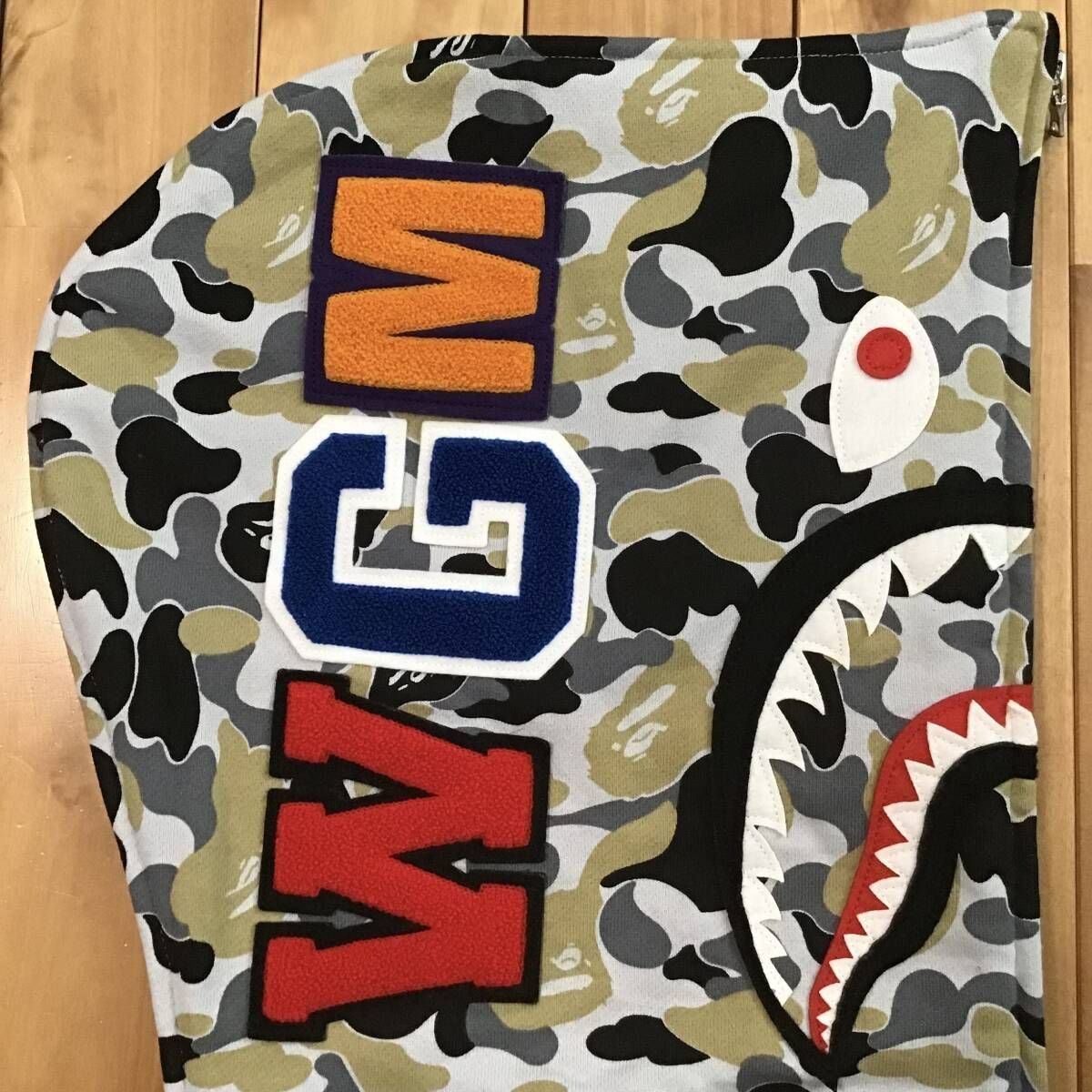 ☆銀座限定☆ GINZA STORE CAMO Separate shark full zip hoodie L 