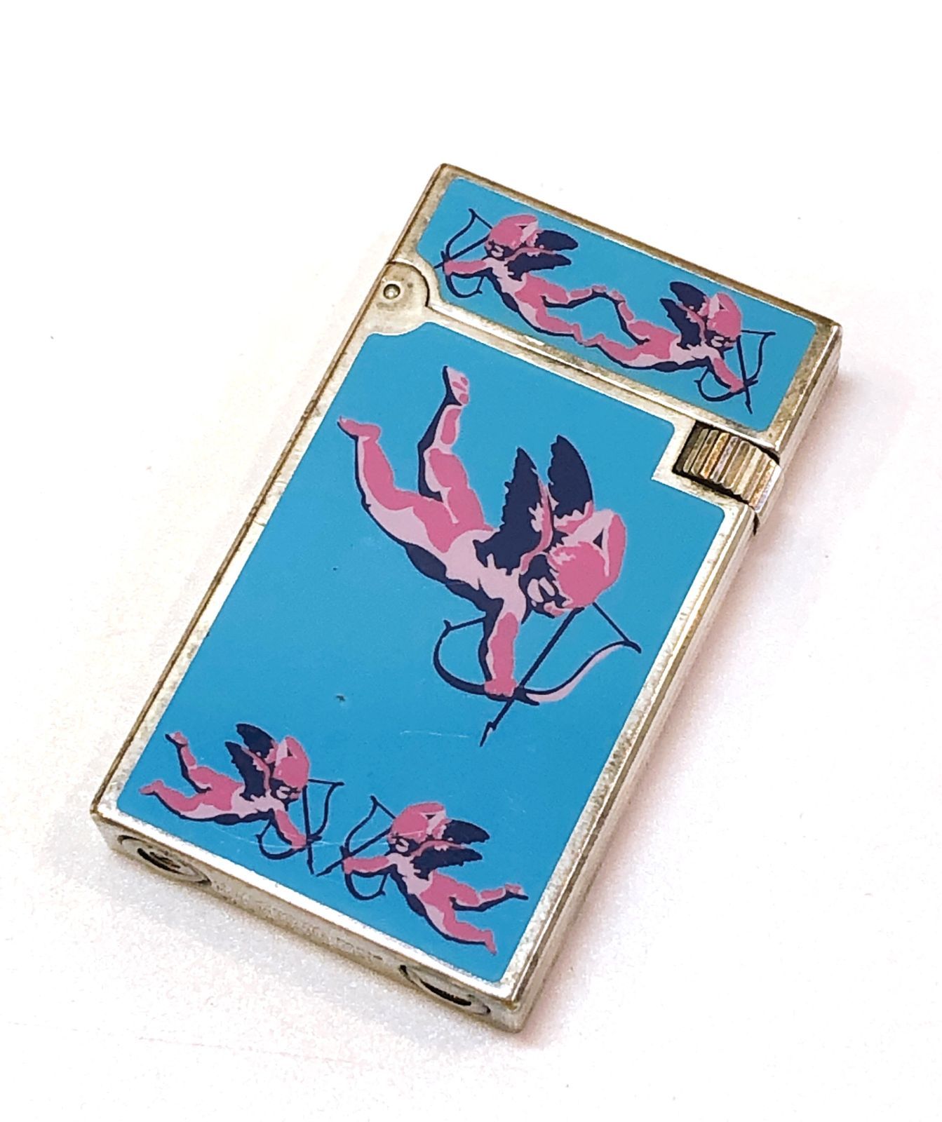 2933 デュポン ガスライター ファンタジーシリーズ 天使 1I1DH28 エンジェル ラインＤ ガスライター 喫煙グッズ タバコ道具