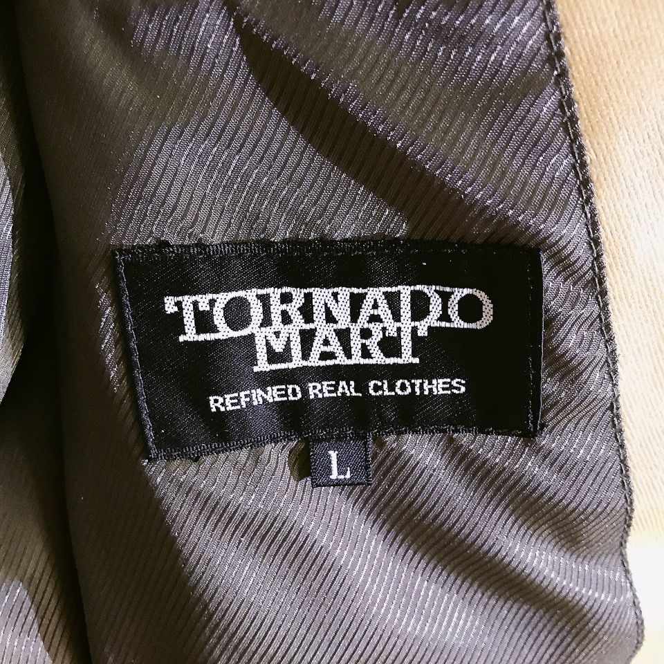 TORNADO MART トルネードマート レザーロングコート メンズ L - メルカリ