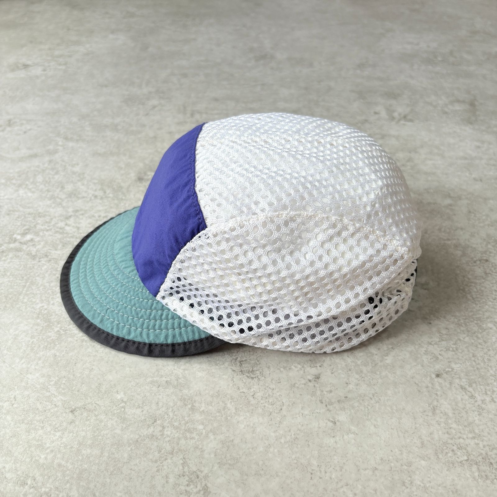 90s USA製 Patagonia Duckbill Cap 【 Blue × navy