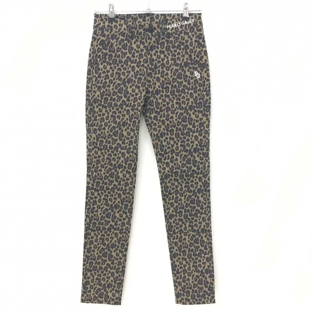 新品 PEARY GATES レディース ゴルフパンツ ヒョウ柄 S(0) 【公式通販】