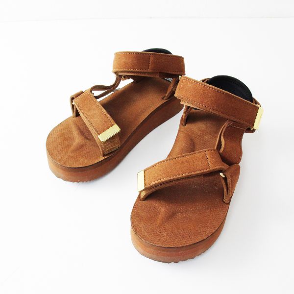 Deuxieme Classe ドゥーズィエムクラス 別注 SUICOKE スイコック SUEDE SANDAL スエードサンダル  23cm【2400012817012】