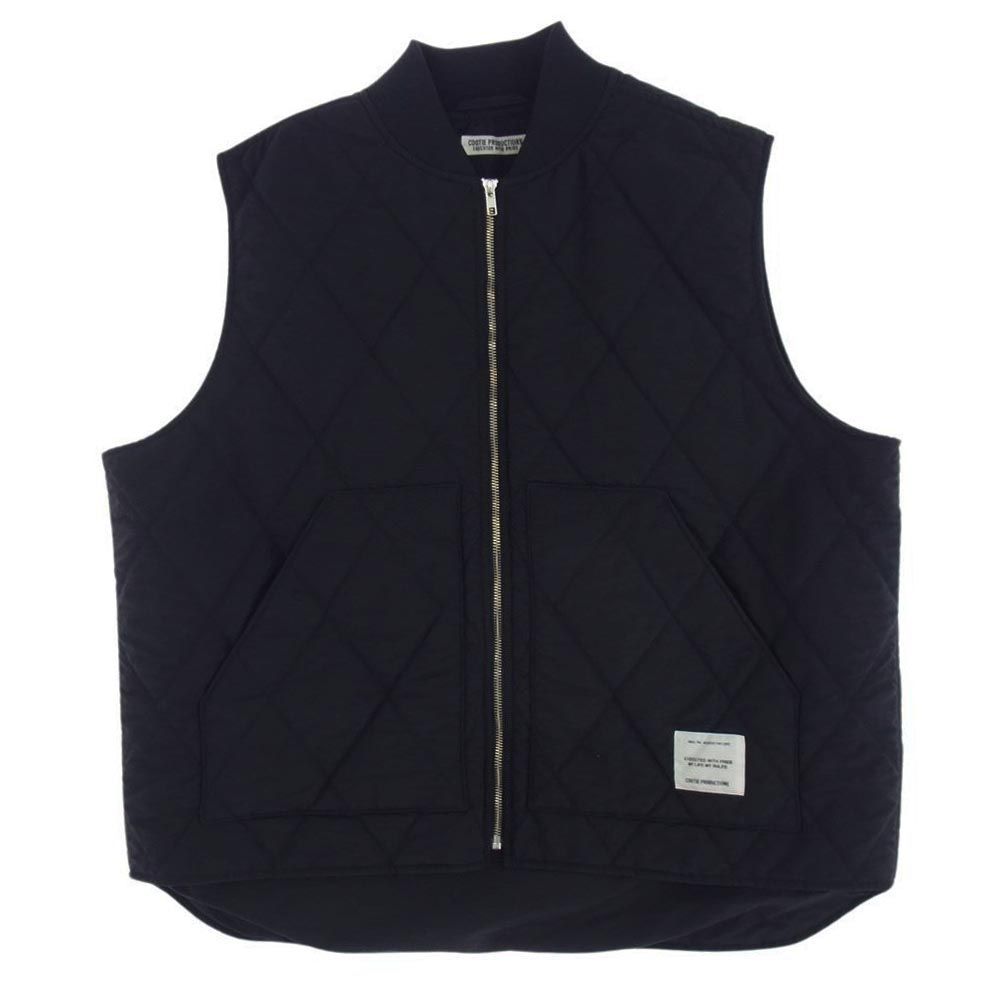 COOTIE クーティー 23AW CTE-23A210 Nylon Quilting Work Vest ナイロン キルティング ワーク ベスト  ブラック系 M【中古】 - メルカリ