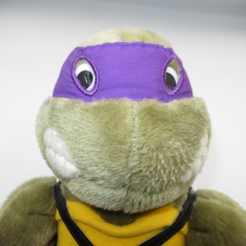 80's☆1989年☆TEENAGE MUTANT NINJA TURTLES☆ニンジャタートルズ☆約36センチ☆大きいぬいぐるみ☆DONATELLO☆ ドナテロ☆ぬいぐるみ☆人形☆フィギュア☆ビンテージ☆ - メルカリ