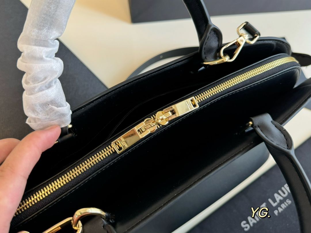 YSLサンローランSDJ Duffleハンドバッグ、トランペット郵便配達