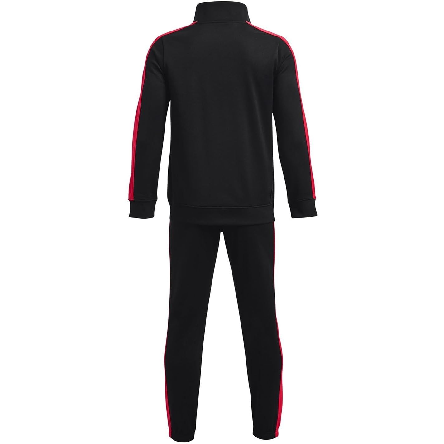 アンダーアーマー] UA KNIT TRACK SUITS [Black / Radio Red / Radio