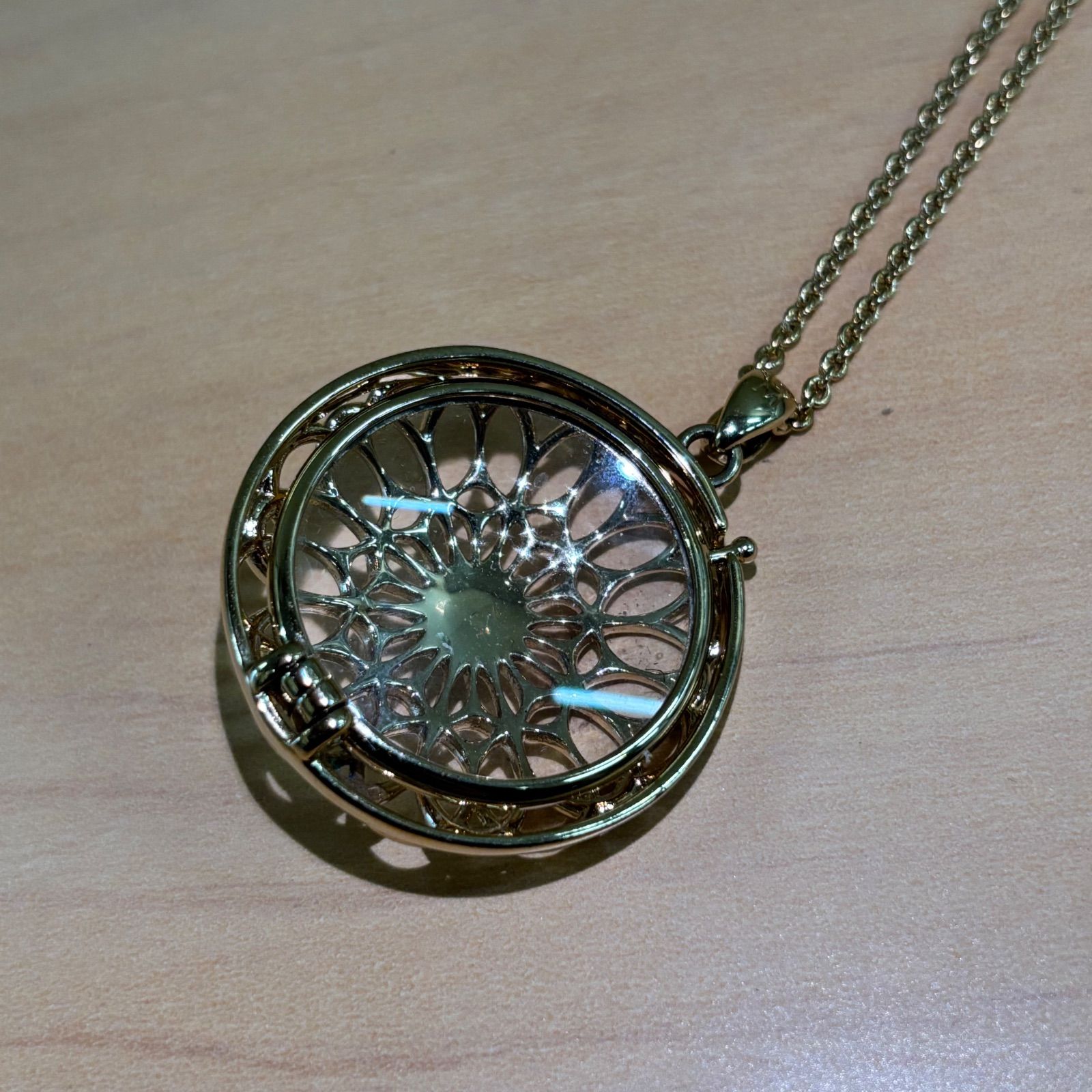 ◎ミキモト MIKIMOTO ルーペネックレス パール ペンダント ルーペ